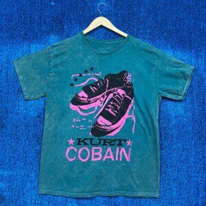 Kurt Cobain Alternative Rock Graphic T-Shirt Size Large